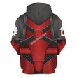 GearHomies Unisex Zip Hoodie Pre-Heresy Flesh Tearers in Mark IV Maximus Power Armor 3D Costumes