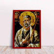 GearHomies Canvas Saint Apostle Peter of Sina Fresco Greek Byzantine Orthodox Christian