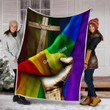 Jesus LGBT Blanket