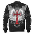 GearHomies Sweatshirt Christ Jesus Red Cross And Wing