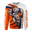 Gearhomies Personalized Unisex Sweatshirt Denver Broncos Football Team 3D Apparel