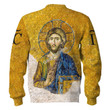 GearHomies Sweatshirt Christian Orthodox Jesus, Gold