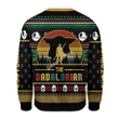 Gearhomies Christmas Sweater Dadalorian Custom Name 3D Apparel
