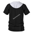 GearHomies T-shirt Catholic Nun Habit, Black And White