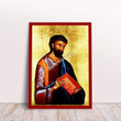 GearHomies Canvas Saint Apostle Mark the Evangelist Greek Byzantine Orthodox Christian