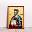 GearHomies Canvas Saint Apostle Luke Greek Byzantine Orthodox Christian