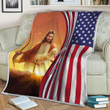 Christmas Begins With Christ Blanket
