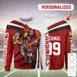Gearhomies Personalized Unisex Sweatshirt Arizona Cardinals Football Team 3D Apparel
