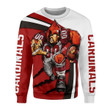 Gearhomies Personalized Unisex Sweatshirt Arizona Cardinals Football Team 3D Apparel