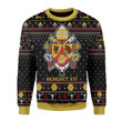 GearHomies Ugly Sweater Pope Benedict XVI Coat Of Arms