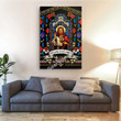 GearHomies Canvas Wall Art Jesus The Lord Jesus Christ Stained
