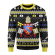 GearHomies Ugly Sweater Pope Sixtus V Coat Of Arms