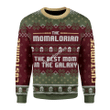 Gearhomies Christmas Unisex Sweater The Momalorian Custome Name 3D Apparel