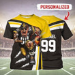 Gearhomies Personalized Unisex T-Shirt Pittsburgh Steelers Football Team 3D Apparel