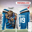 Gearhomies Personalized Unisex Sweatshirt Detroit Lions Football Team 3D Apparel