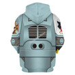 Gearhomies Unisex Hoodie Indomitus Pattern Terminator Armor Space Wolves 3D Costumes