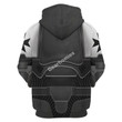Gearhomies Unisex Hoodie Space Marines Black Templars 3D Costumes