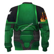 Gearhomies Unisex Sweatshirt Space Marines Salamanders 3D Costumes