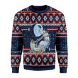 Gearhomies Merry Christmas Unisex Christmas Sweater Darth Santa 3D Apparel