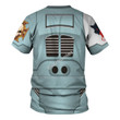 Gearhomies Unisex T-shirt Indomitus Pattern Terminator Armor Space Wolves 3D Costumes