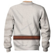 Gearhomies Unisex Sweatshirt Jedi Luke 3D Apparel