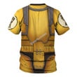 Gearhomies Unisex T-shirt Imperial Fists Mark III Power Armor 3D Costumes