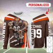 Gearhomies Personalized Unisex Sweatshirt Cleveland Browns Football Team 3D Apparel