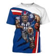 Gearhomies Personalized T-Shirt NY Giants Football Team 3D Apparel
