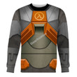 GearHomies Unisex Sweatshirt Half Life HEV Suit 3D Apparel