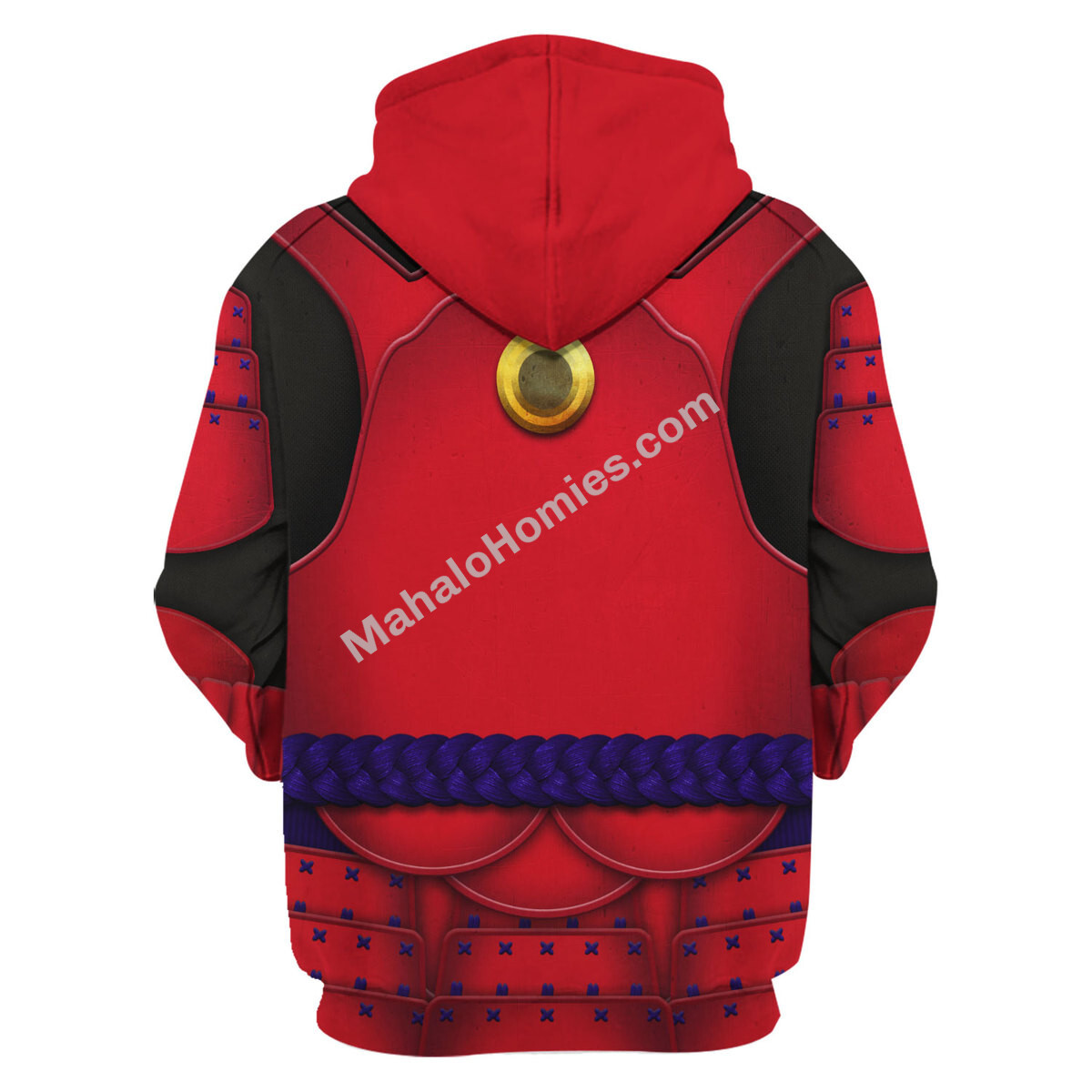 GearHomies Hoodie Ashigaru Red Akazonae Koyal Guard 3D Costumes