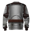 GearHomies Sweatshirt Beskar Mandalorian Samurai 3D Costumes