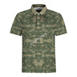 American ACU or Universal Camouflage Pattern (UCP) CAMO Polo Shirt