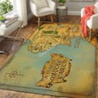 Wars Of The Rings Map Rug
