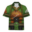 Gearhomies Unisex Hawaiian Shirt Salamanders Legions 3D Costumes