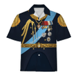 Gearhomies Unisex Hawaiian Shirt Nicholas II of Russia Historical 3D Apparel