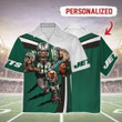 Gearhomies Personalized Unisex Hawaiian Shirt New York Jets Football Team 3D Apparel