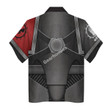 GearHomies Unisex Hawaiian Shirt Pre-Heresy Iron Hands in Mark IV Maximus Power Armor 3D Costumes