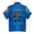 GearHomies Unisex Hawaiian Shirt Terminator Armor Ultramarines 3D Costumes