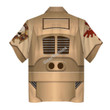 Gearhomies Unisex Hawaiian Shirt Indomitus Pattern Terminator Armor Dark Angels 3D Costumes