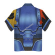 Gearhomies Unisex Hawaiian Shirt Space Wolves in Mark III Power Armor 3D Costumes