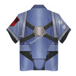 GearHomies Unisex Hawaiian Shirt Pre-Heresy Space Wolves in Mark IV Maximus Power Armor 3D Costumes