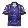GearHomies Unisex Hawaiian Shirt Ultramarines In Mark III Power Armor 3D Costumes