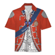 Gearhomies Unisex Hawaiian Shirt Stanislaw August Poniatowski (King of Poland) Historical 3D Apparel