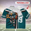 Gearhomies Personalized Unisex Hawaiian Shirt Philadelphia Eagles Football Team 3D Apparel