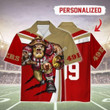 Gearhomies Personalized Unisex Hawaiian Shirt San Francisco 49ers Football Team 3D Apparel