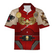 GearHomies Unisex Hawaiian Shirt Terminator Armor Blood Ravens 3D Costumes