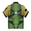 Gearhomies Unisex Hawaiian Shirt Mantis Warriors Mark IV Maximus Power Armor 3D Costumes