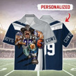Gearhomies Personalized Unisex Hawaiian Shirt Dallas Cowboys Football Team 3D Apparel