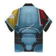 Gearhomies Unisex Hawaiian Shirt Space Marines Space Wolves 3D Costumes