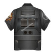 GearHomies Unisex Hawaiian Shirt Terminator Armor Iron Hands 3D Costumes